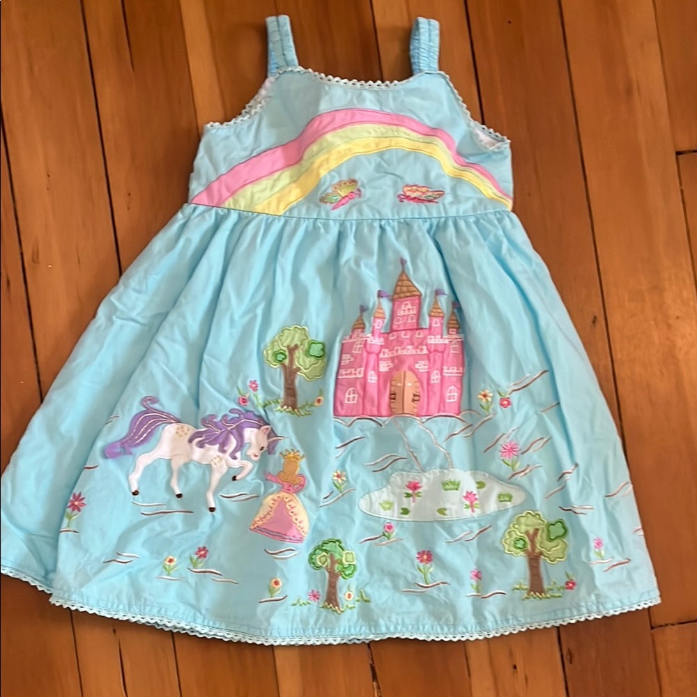 Colorful Princess Castle Dress